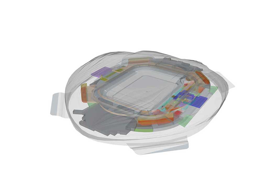 مدلسازی انرژی استادیوم الوکراه